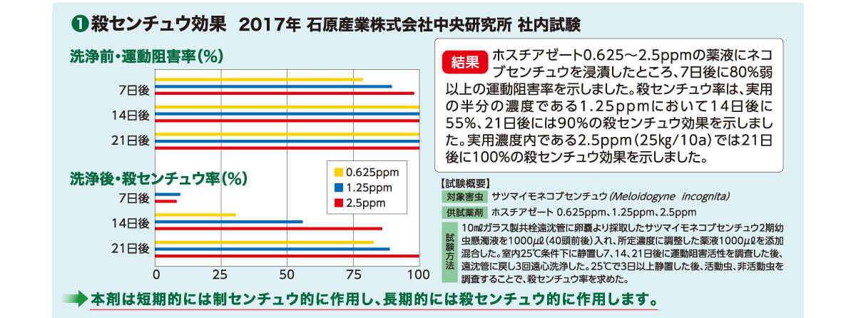 殺センチュウ効果